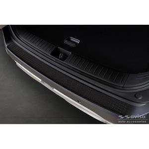 Kia Matzwart Aluminium Bumper beschermer passend voor  Sportage V 2021- 'Riffled Plate'