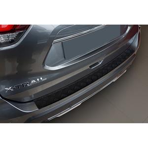 Nissan Matzwart Aluminium Bumper beschermer passend voor  X-Trail III (T32) Facelift 2017-2021 'R