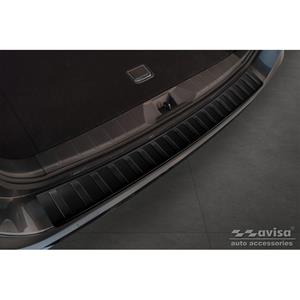Subaru Matzwart RVS Bumper beschermer passend voor  Outback (BT) 2020- 'Ribs'