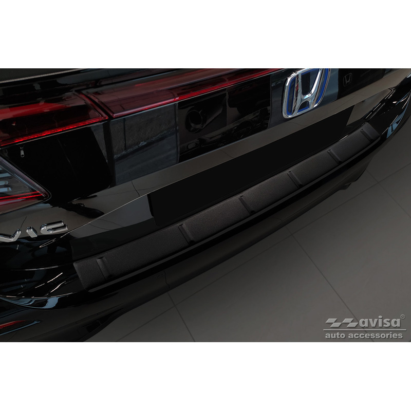 Honda Matzwart RVS Bumper beschermer passend voor  Civic XI HB 2022- 'Ribs'
