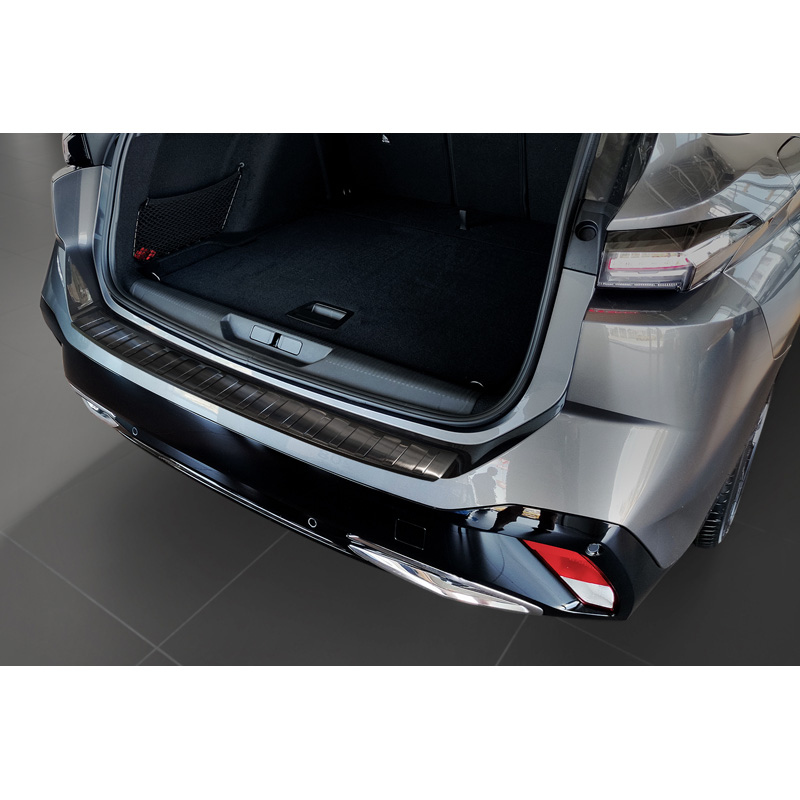 Peugeot Zwart RVS Bumper beschermer passend voor  308 III SW 2021- 'Ribs'