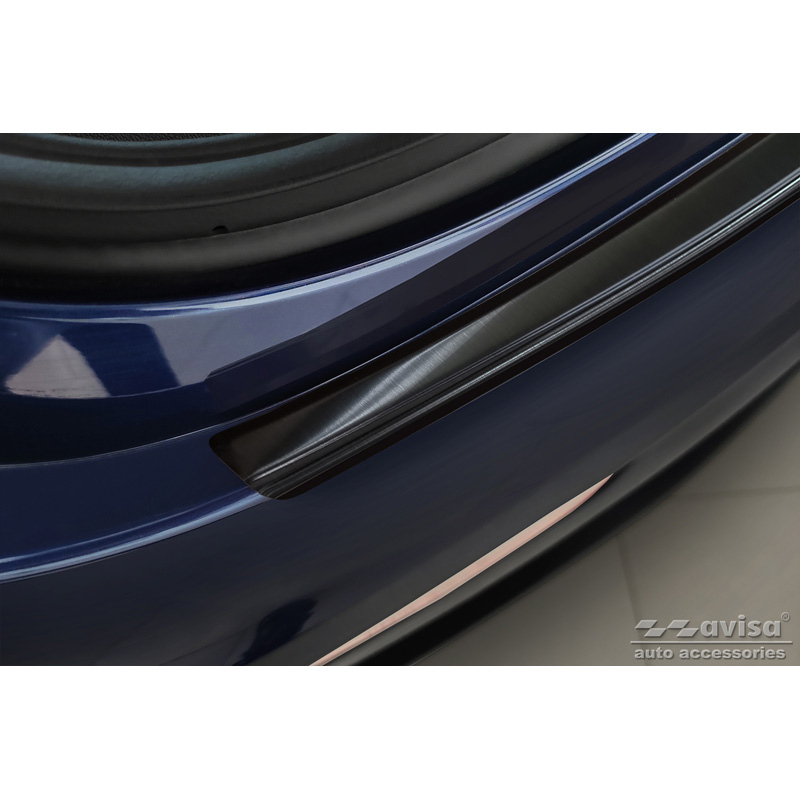 Tesla Zwart RVS Bumper beschermer passend voor  Model Y 2020-