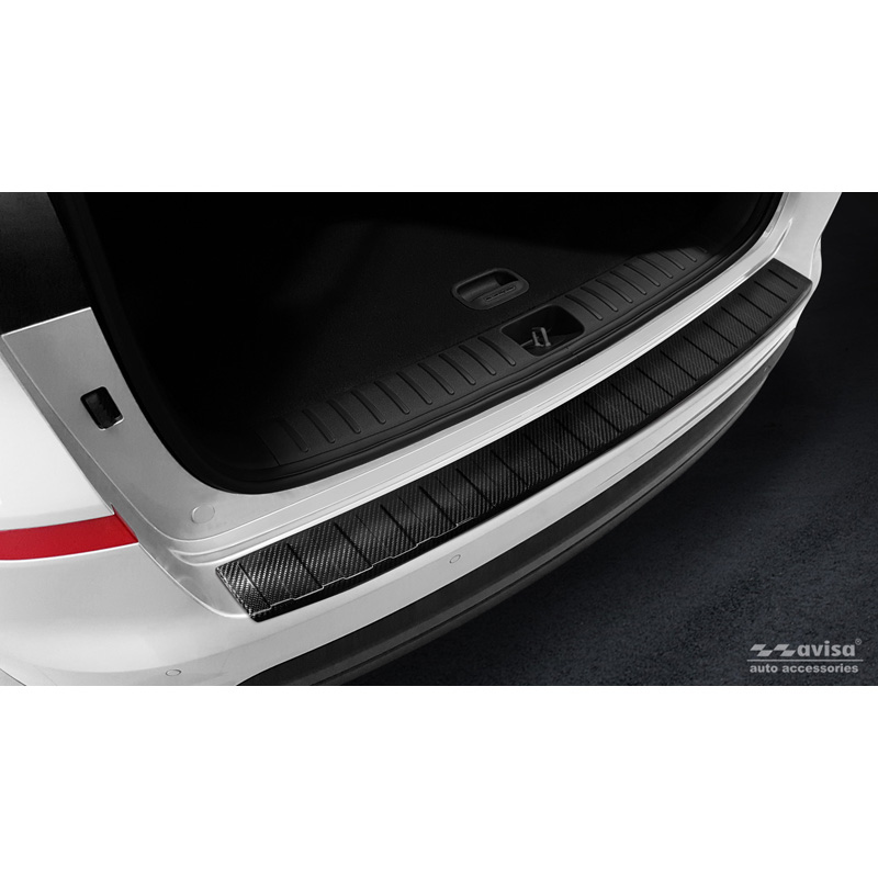 Hyundai Echt 3D Carbon Bumper beschermer passend voor  Tucson Facelift 2018-