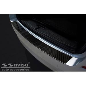 Bmw Echt 3D Carbon Bumper beschermer passend voor  5-Serie F11 Touring 2010-2016 'Ribs'