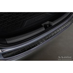 Volkswagen Echt 3D Carbon Bumper beschermer passend voor  Taigo 2021- 'Ribs'