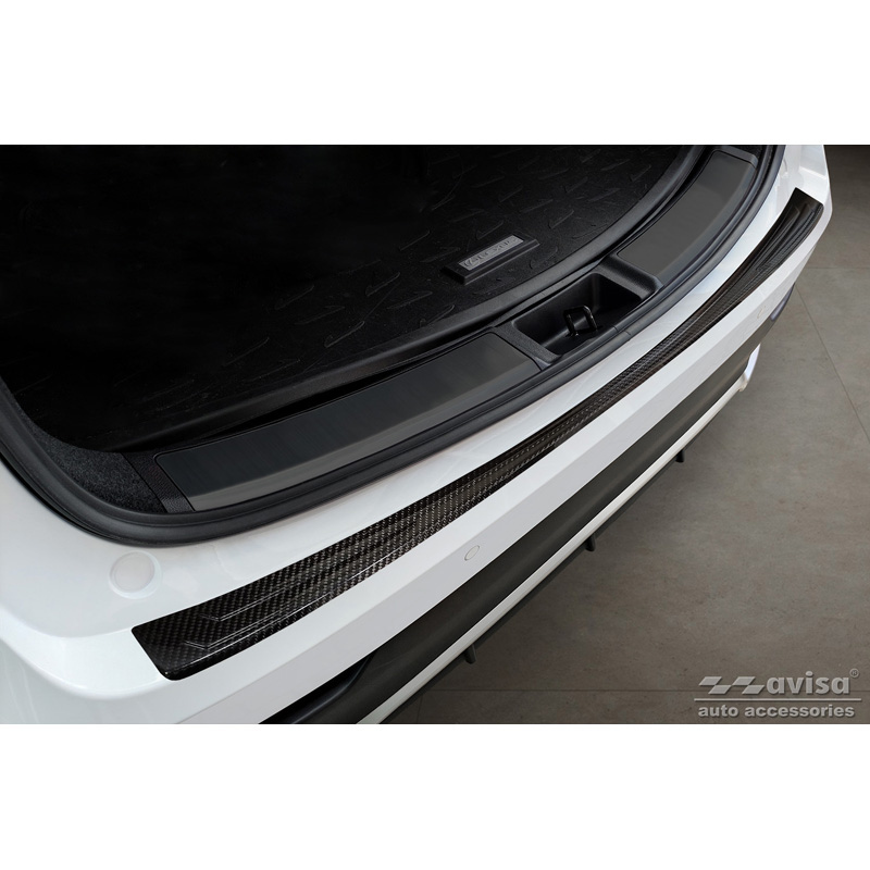 Lexus Echt 3D Carbon Bumper beschermer passend voor  NX 2021- 'Ribs'