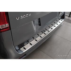 Mercedes-Benz RVS Bumper beschermer passend voor Mercedes Vito / V-Klasse 2014-2019 & Facelift 2019- (achterkl