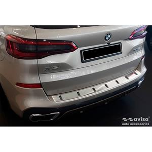 Bmw RVS Achterbumperprotector passend voor  X5 (G05) M-Sport 2018- 'STRONG EDITION'