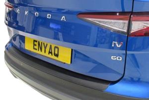 Skoda Bumper beschermer passend voor  Enyaq iV 2020- Zwart