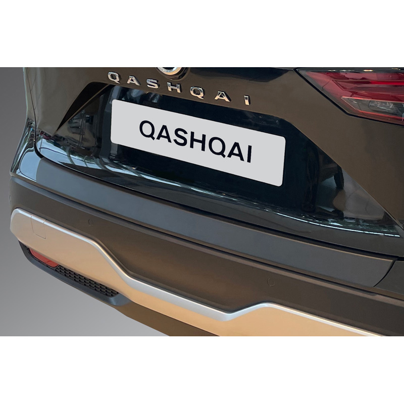 Nissan Bumper beschermer passend voor  Qashqai III 2021- Zwart