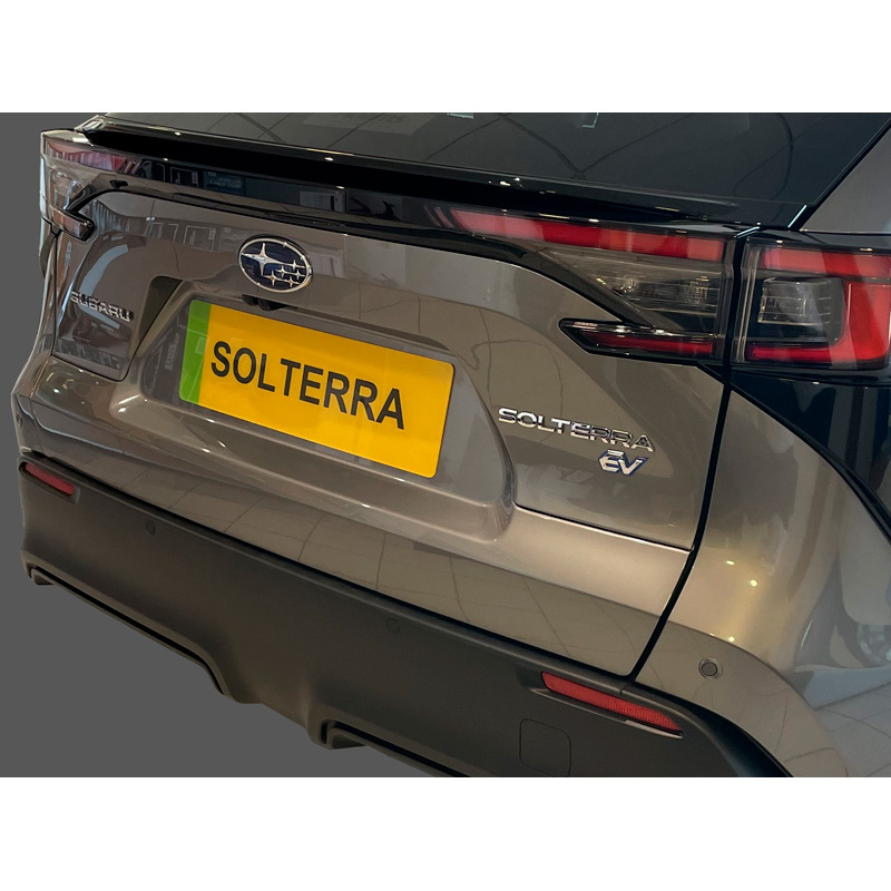 Subaru Bumper beschermer passend voor  Solterra 2022- & Toyota bZ4X 2021- Zwart