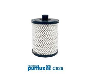 PURFLUX Kraftstofffilter OPEL,FIAT,PEUGEOT C626 9830130180,1674213480 Leitungsfilter,Spritfilter