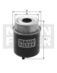 Kraftstofffilter MANN-FILTER WK 8141