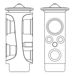 Mercedes-Benz Expansieventiel, airconditioning