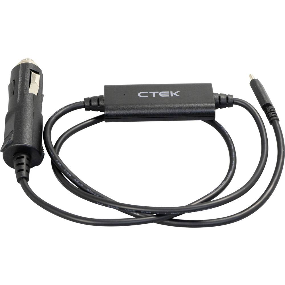 CTEK 40-464 USB-C Ladekabel Zigarettenanzünder (21mm Innen-Ø) CS FREE USB-C Ladekabel, 12V Anschluß