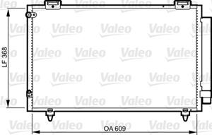 Toyota Condensor, airconditioning