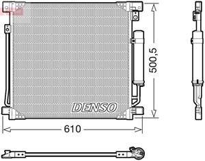 Mitsubishi Condensor, airconditioning