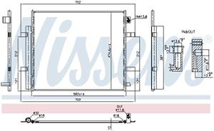 Audi Condensor, airconditioning ** CORROSIEBESCHERMING & STIKSTOFVULLING **