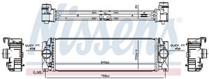 Mercedes-Benz Intercooler, inlaatluchtkoeler