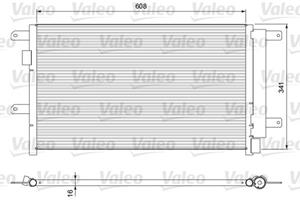 Iveco Condensor, airconditioning