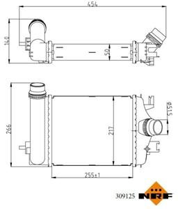 Renault Intercooler, inlaatluchtkoeler