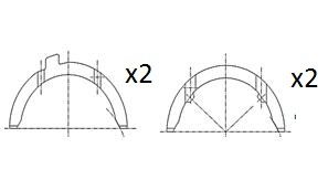 Distanzscheibe, Kurbelwelle FAI Autoparts BT3015-STD