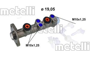 METELLI Hoofdremcilinder  05-0006K