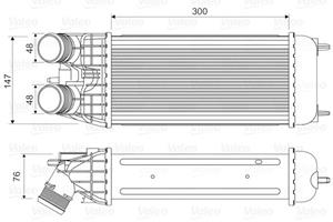 VALEO Ladeluftkühler OPEL,PEUGEOT,CITROËN 818547 0384N7,1440P8,384N7 Intercooler 9803900780,9803900780,3637009,9803900780,0384N7,0384N8,1440P8,384N7