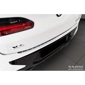Bmw RVS Achterbumperprotector passend voor  X4 G02 FL 2021- met M-Pakket 'Ribs'