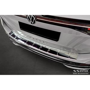 Volkswagen Chroom RVS Achterbumperprotector passend voor  Passat Variant (CJ5) 2023- 'Ribs'
