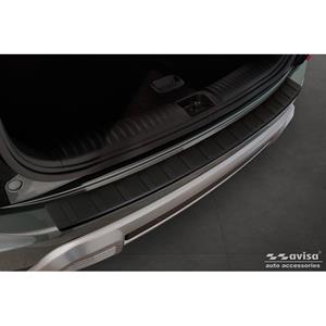 Ssangyong Matzwart RVS Achterbumperprotector passend voor  Torres (J100) 2022- 'Ribs'