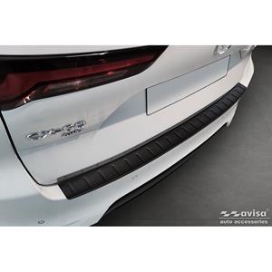 Mazda Matzwart RVS Achterbumperprotector passend voor  CX-60 (KH_) 2022- 'Ribs'