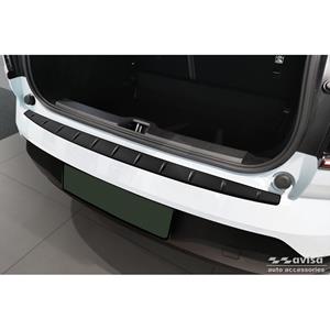 Volvo Matzwart RVS Achterbumperprotector passend voor  EX30 2023- 'Ribs'