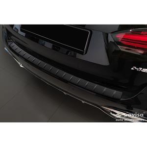 Mg Matzwart RVS Achterbumperprotector passend voor  (E)HS Facelift 2020-2023 & Facelift 2023- 'Ribs'