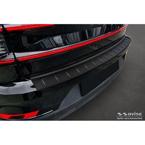 Polestar Matzwart RVS Achterbumperprotector passend voor  2 2019-2023 & Facelift 2023- 'Ribs'
