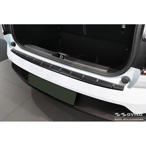 Volvo Zwart RVS Achterbumperprotector passend voor  EX30 2023- 'Ribs'