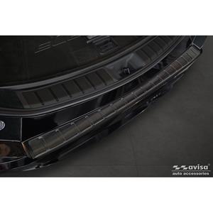 Lexus Zwart RVS Achterbumperprotector passend voor  RZ 2023- 'Ribs'