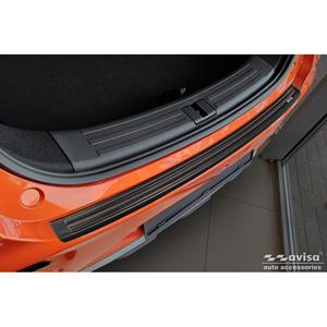 Mg Zwart RVS Achterbumperprotector passend voor  ZS FL 2019- 'British Flag'
