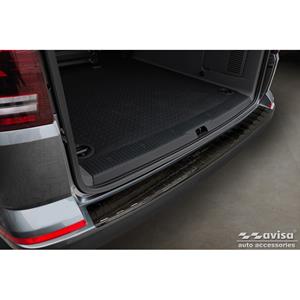 Volkswagen Echt 3D Carbon Achterbumperprotector voor  Caravelle T6 2015-2019 & Caravelle T6.1