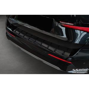 Bmw Zwart RVS Achterbumperprotector passend voor  X1 U11 / X1 U11 xLine 2022- 'STRONG EDITION'