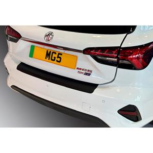 Mg ABS Achterbumper beschermlijst passend voor  5 SW EV Facelift 2023- Zwart