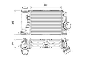 Renault Intercooler, inlaatluchtkoeler