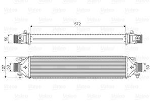 VALEO Ladeluftkühler OPEL,FIAT,ALFA ROMEO 818824 95510211,95523073,50532811 Intercooler 51833975,51833106,1302225,1302226,95510212,51783791,55700635