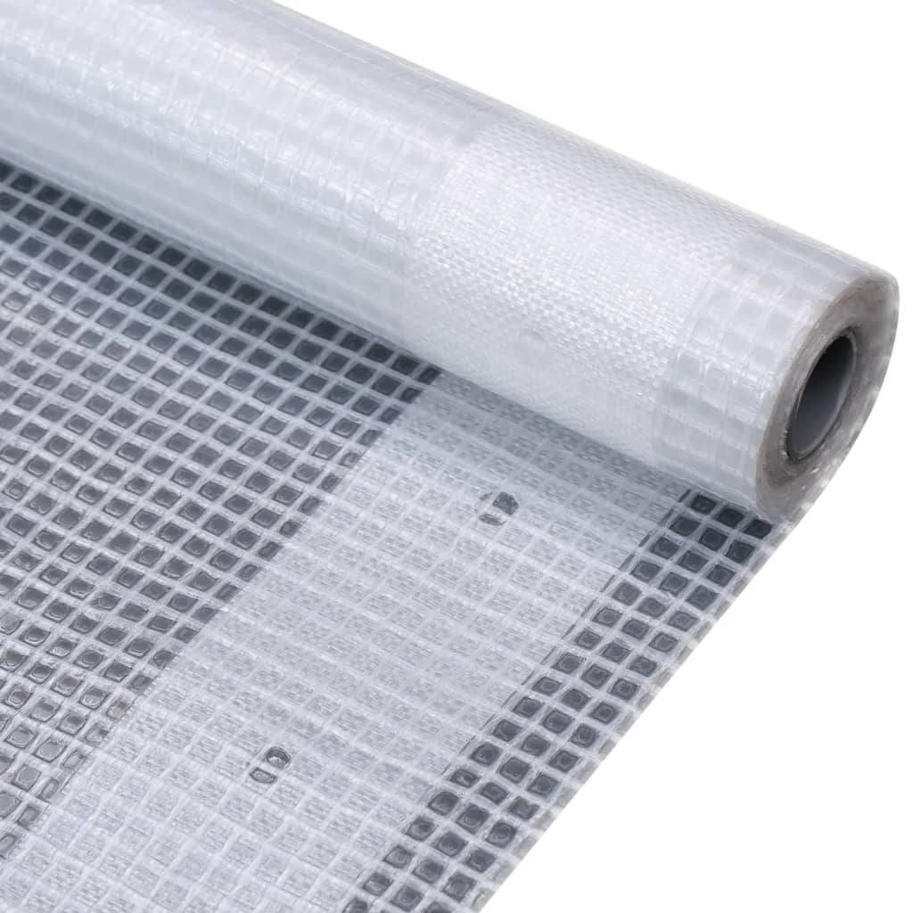 VidaXL Dekzeilen 2 st Leno 260 g/m² 2x6 m wit