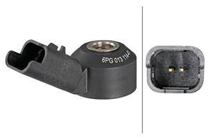 HELLA Klopfsensor OPEL,PEUGEOT,CITROËN 6PG 013 114-411 594631,9632754980,9660524480