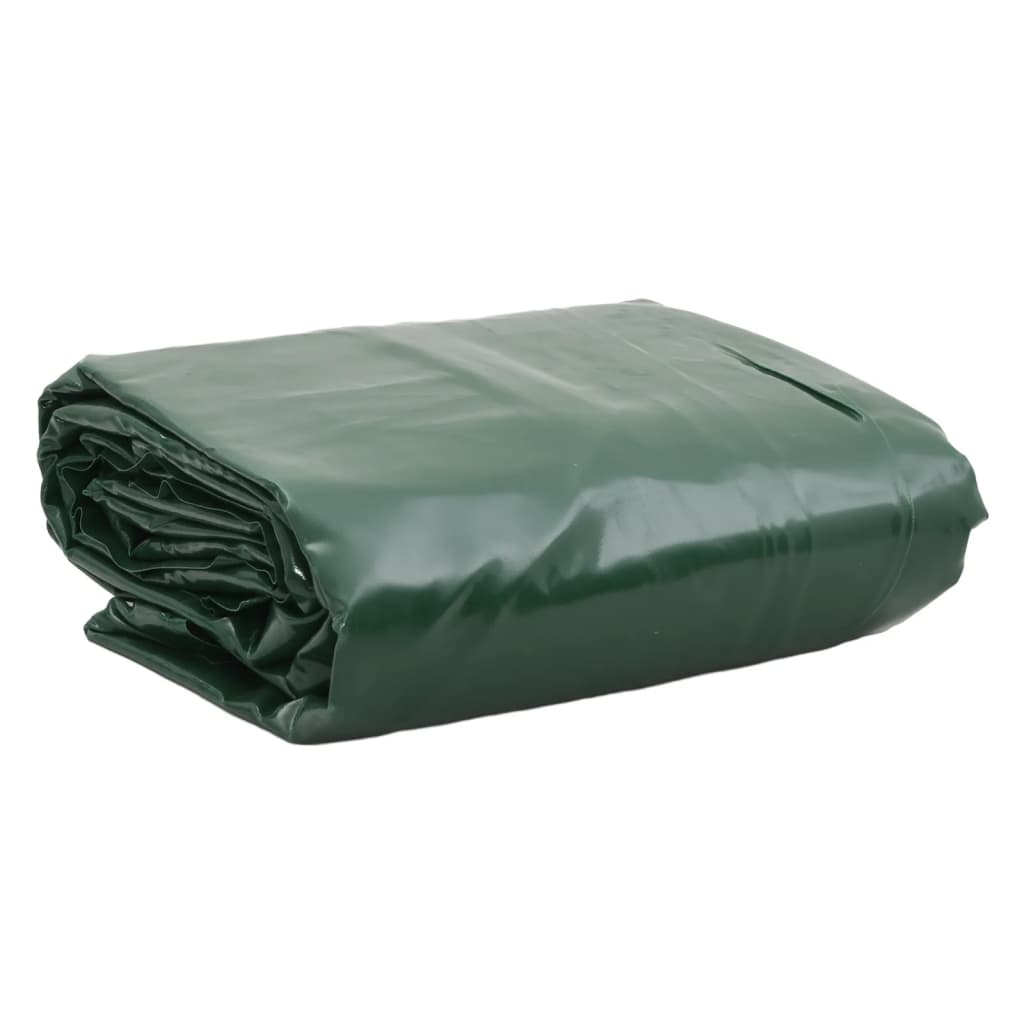 VidaXL Dekzeil 650 g/m² 2x3 m groen