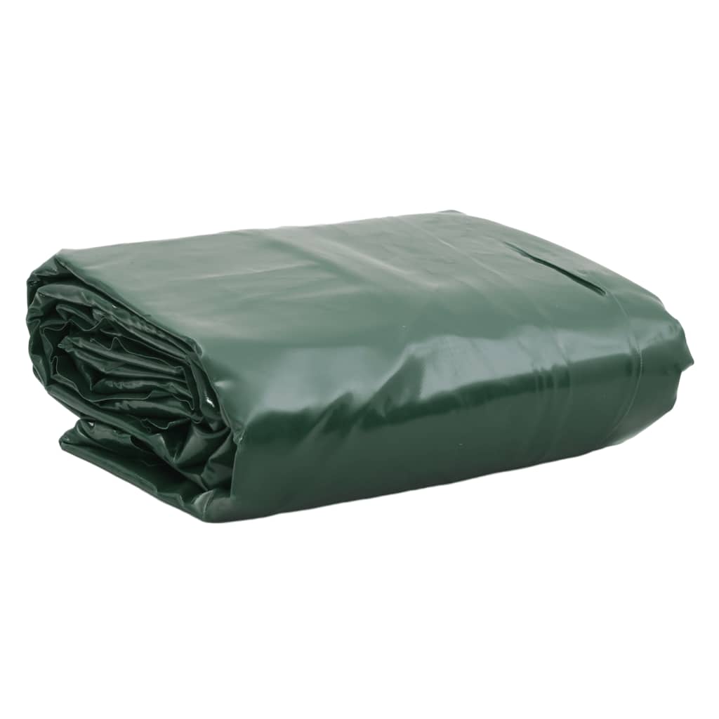 VidaXL Dekzeil 650 g/m² 2,5x4,5 m groen