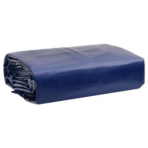 VidaXL Dekzeil 650 g/m² 3x6 m blauw