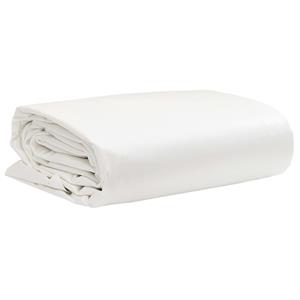 VidaXL Dekzeil 650 g/m² 4x8 m wit