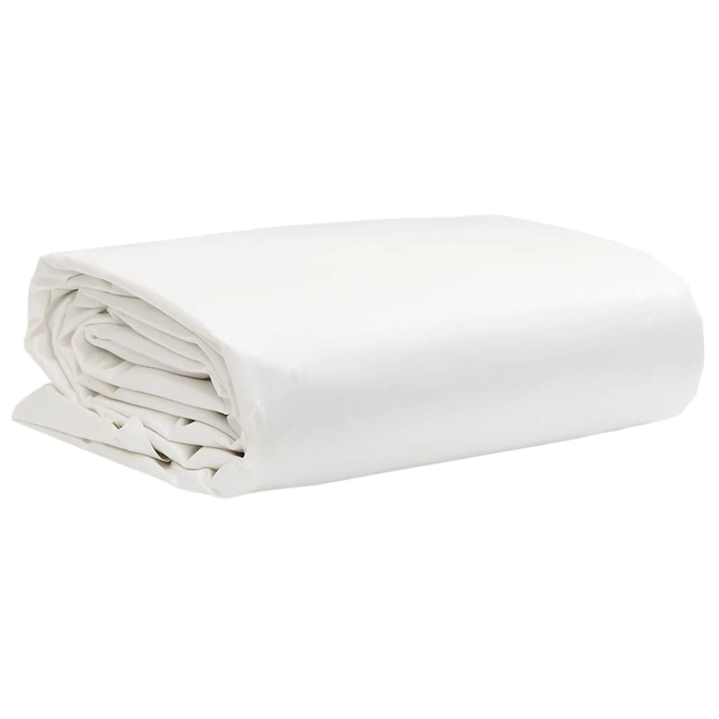 VidaXL Dekzeil 650 g/m² 1,5x2 m wit